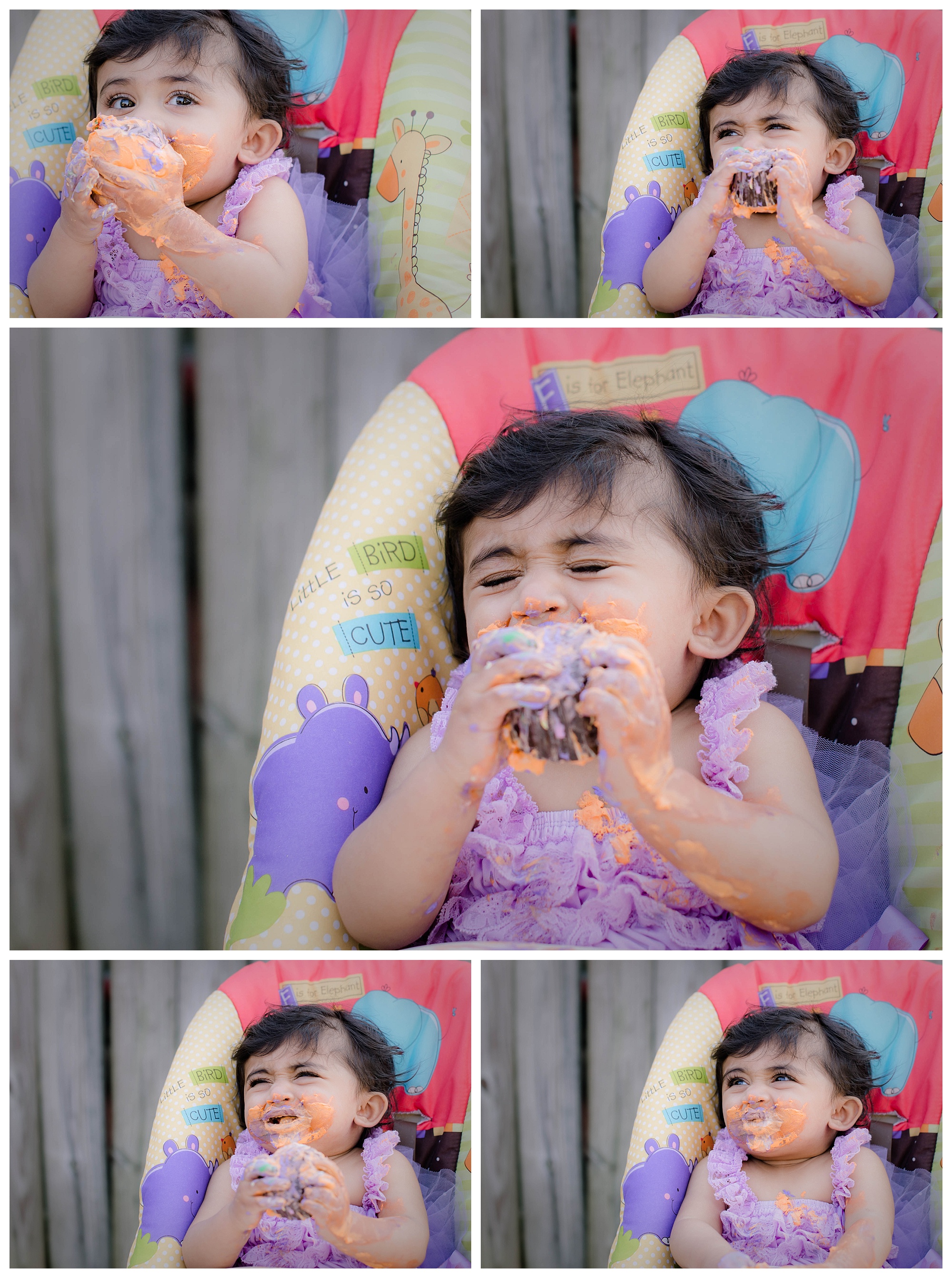 Chesapeake Cake Smash Photographer | Muski